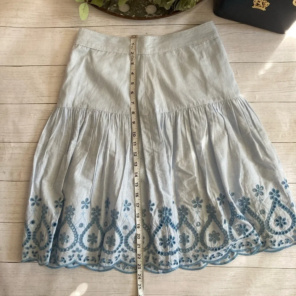 Draper James Embroidered Skirt